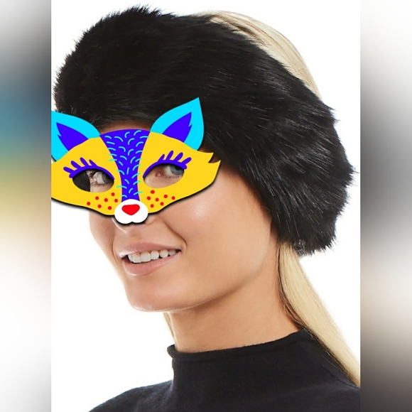 Stylish Popular Trending Faux Fur Headband - Picture 6 of 6